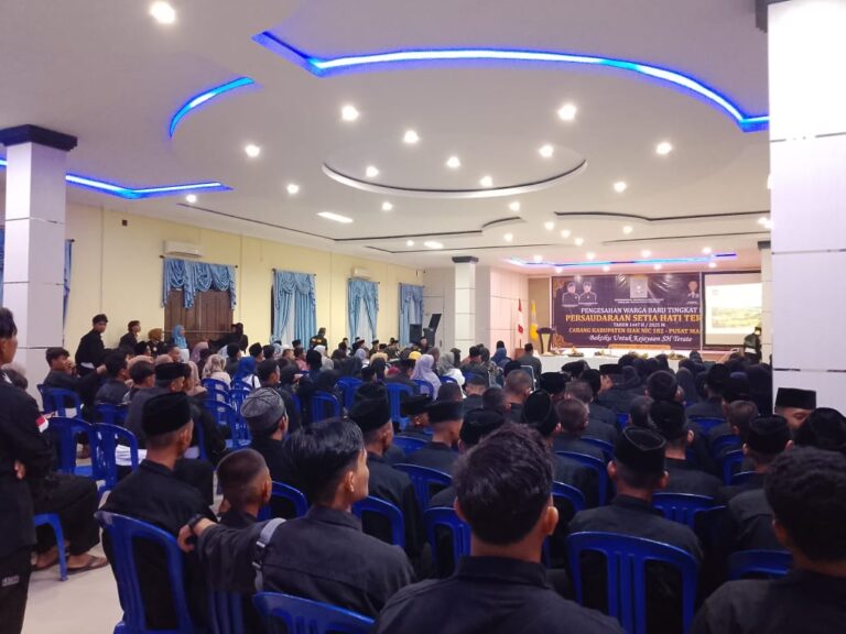 PSHT Cabang Siak Pusat Madiun  Gelar Pengesahan Warga Baru